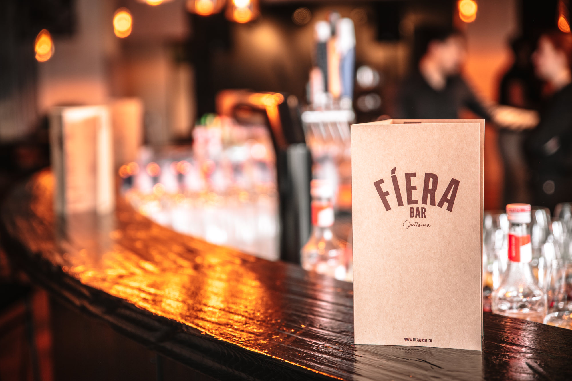 Fíera Bar Menükarte